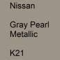 Preview: Nissan, Gray Pearl Metallic, K21.